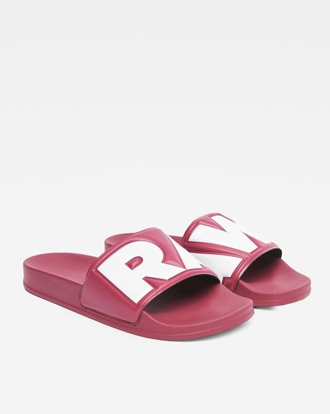 Buy Pink Flip Flop Slippers for Men by G STAR RAW Online Ajio