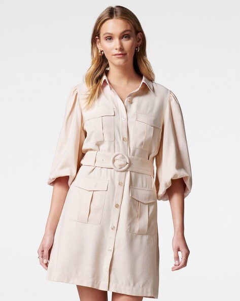 womens utility shirt dress