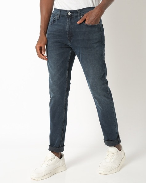 levis jeans navy blue