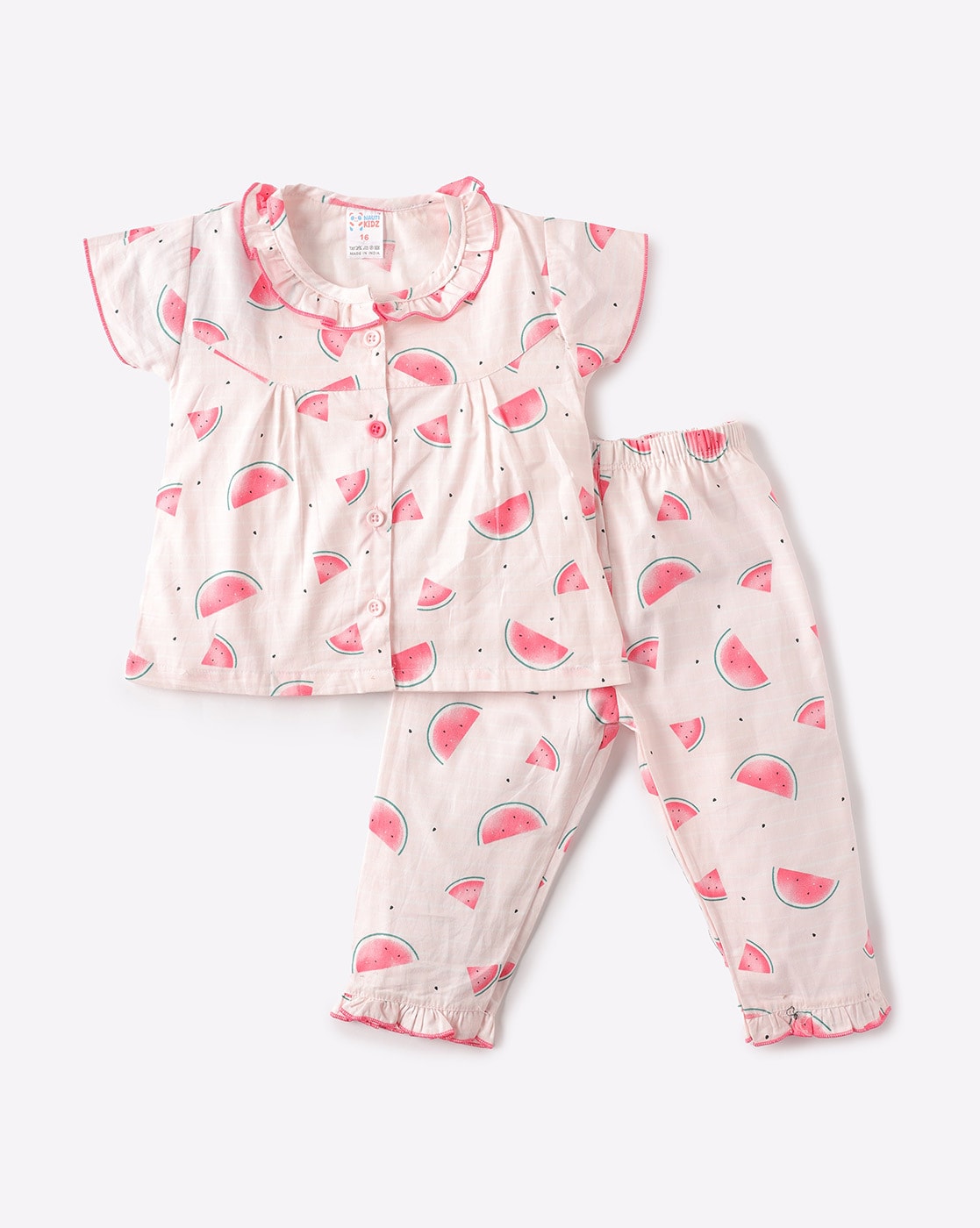 watermelon print night suit