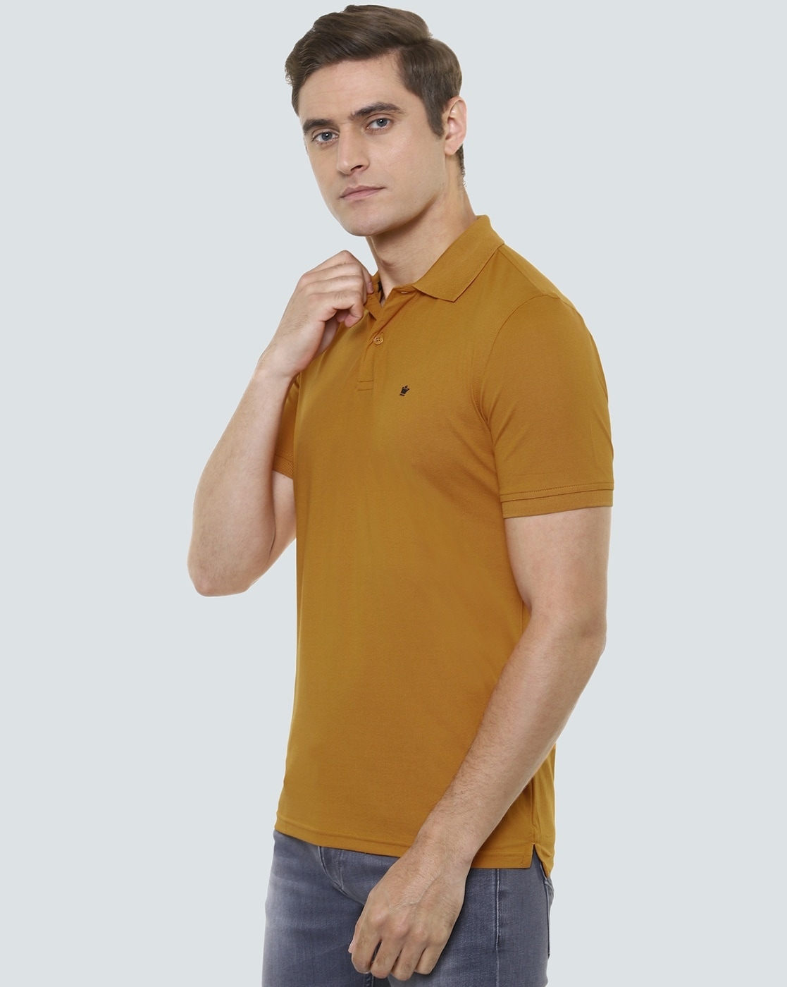 T-Shirts & Shirts, Louis Philippe Yellow Shirt (Men)