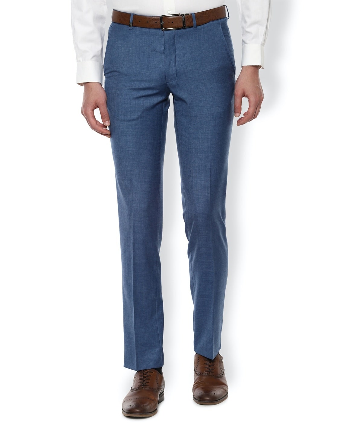 van heusen blue pants