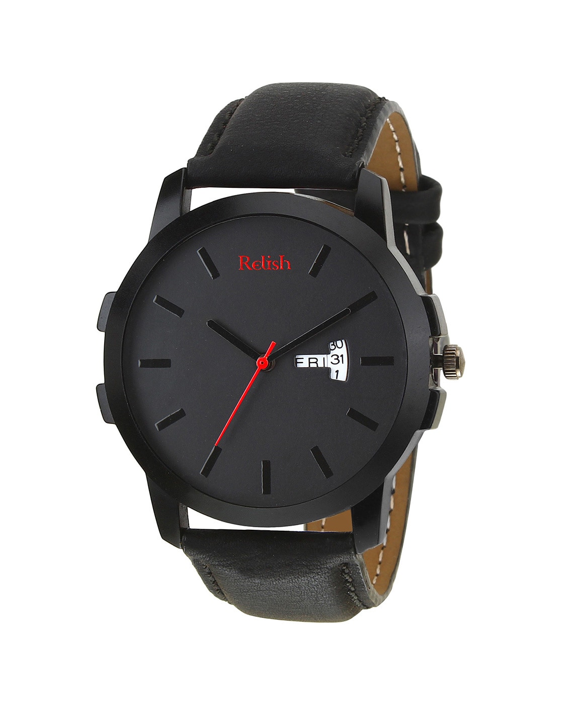 Relish Day and Date Black Analog Mens and Boys Watch (Black03) | Boys  watches, Men, Watches