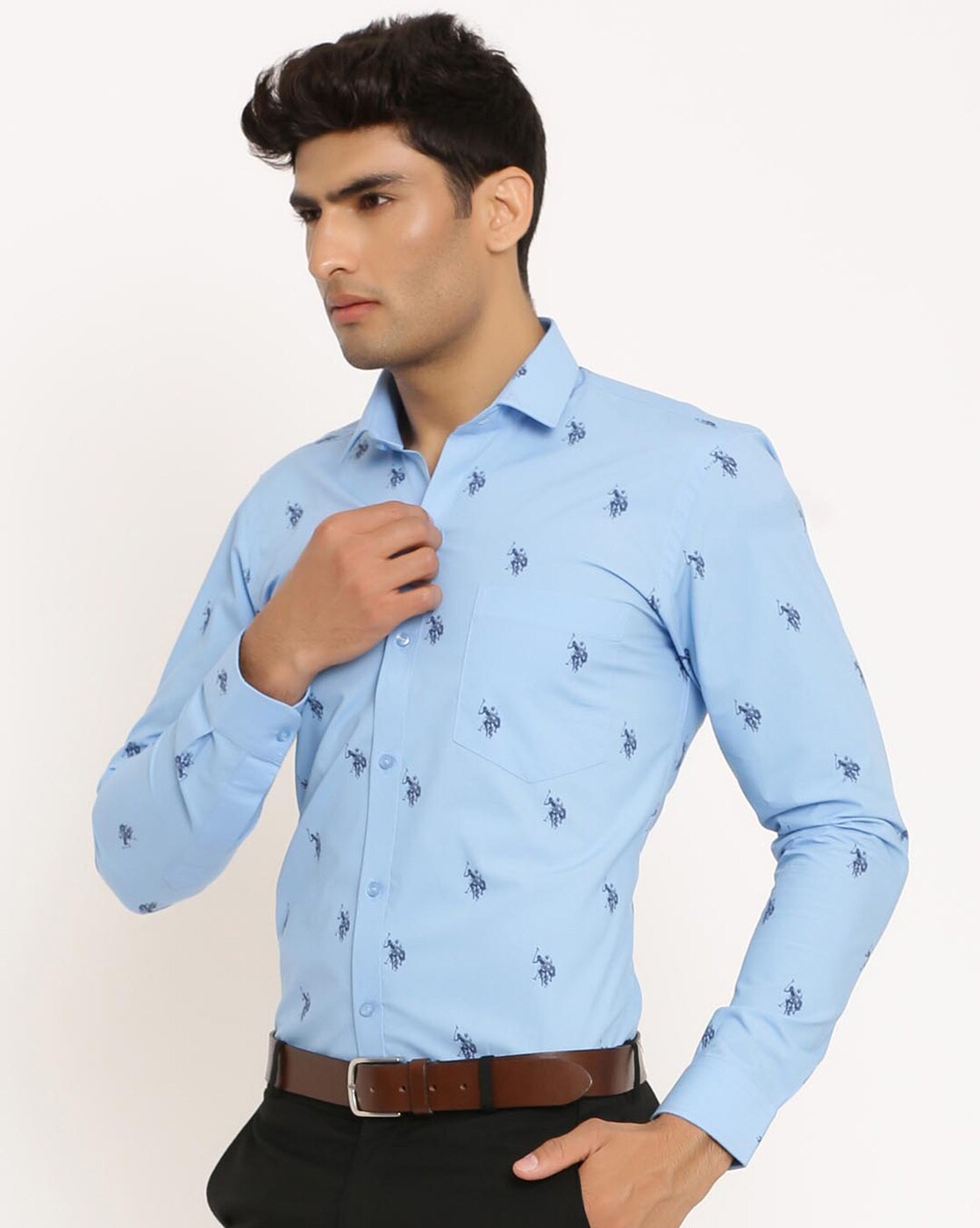 Buy Blue Shirts for Men by Tistabene Online | Ajio.com