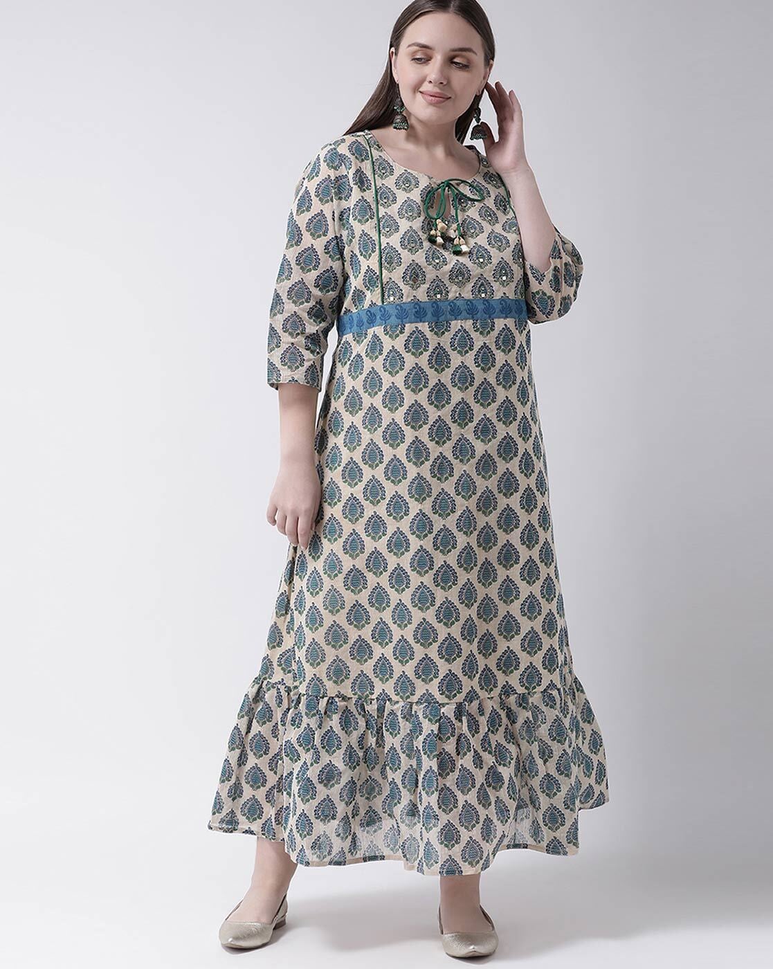 Buy Peach Dresses for Women by RIITIH Online | Ajio.com