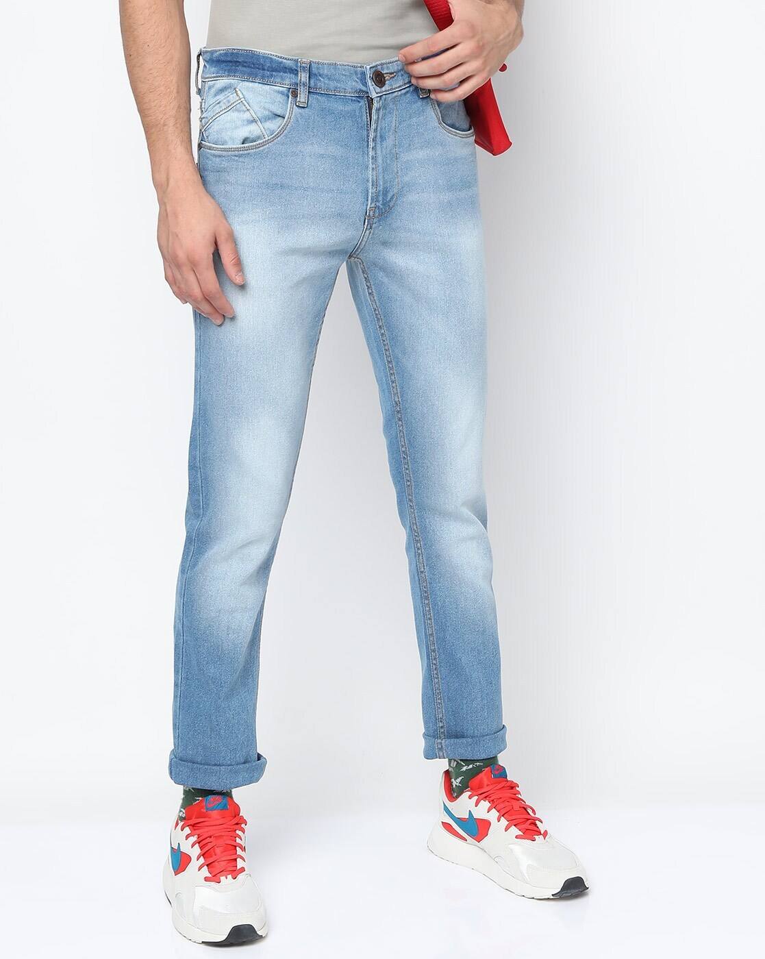 Buy Blue Jeans for Men by FIRST CLASS 