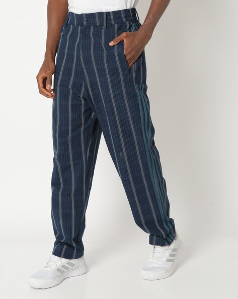 Discover more than 71 adidas plaid track pants latest