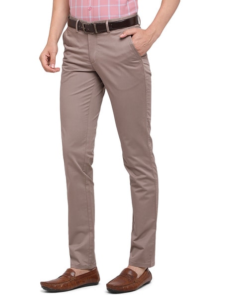 Buy Beige Trousers & Pants for Men by JADE BLUE Online | Ajio.com