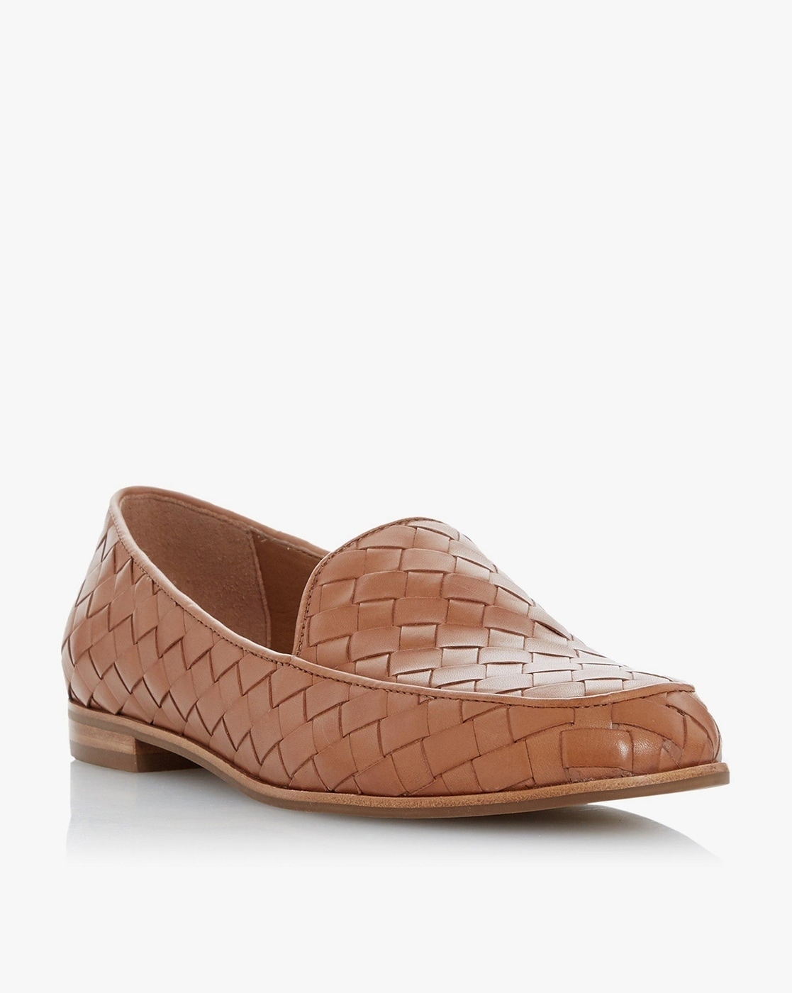 dune brown loafers