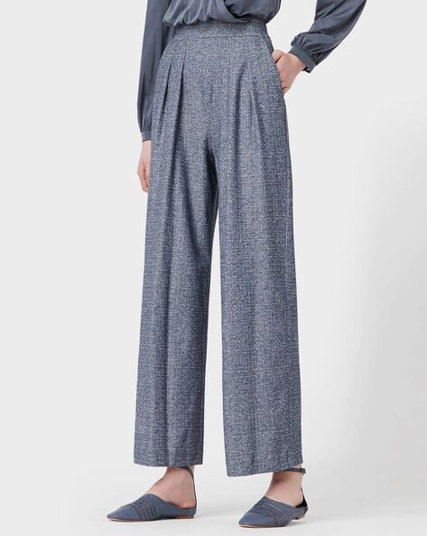 grey colour armani pants