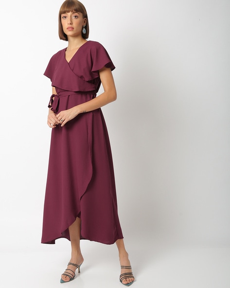 Buy Maroon Dresses for Women by Uniquest Online | Ajio.com