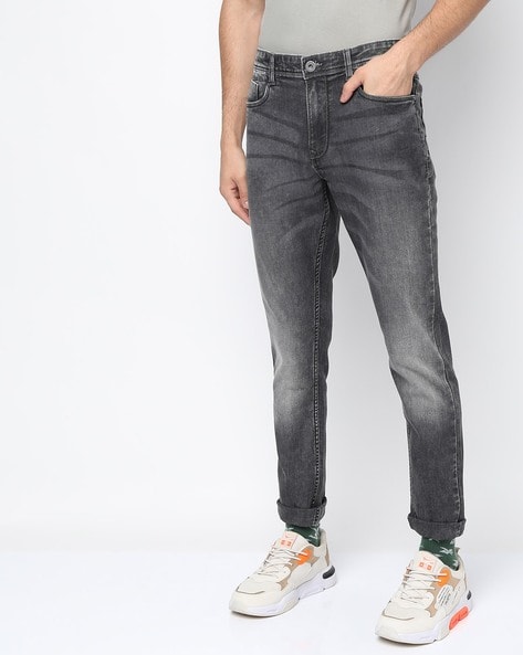 Baggy Jeans - Dark denim gray - Men | H&M US