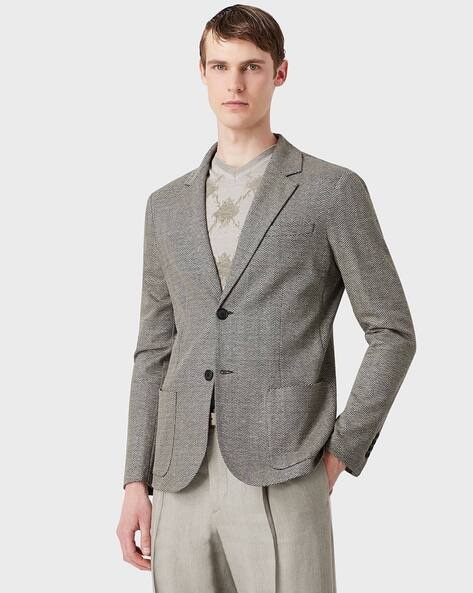 Buy Grey Blazers Waistcoats for Men by GIORGIO ARMANI Online