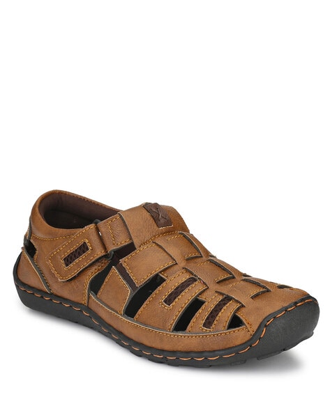 70% OFF on AUSTINJUSTIN Men Khaki Sandals on Flipkart | PaisaWapas.com