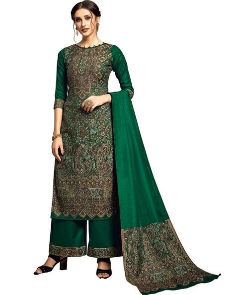 Textured Un-stitched Dress Material Price in India