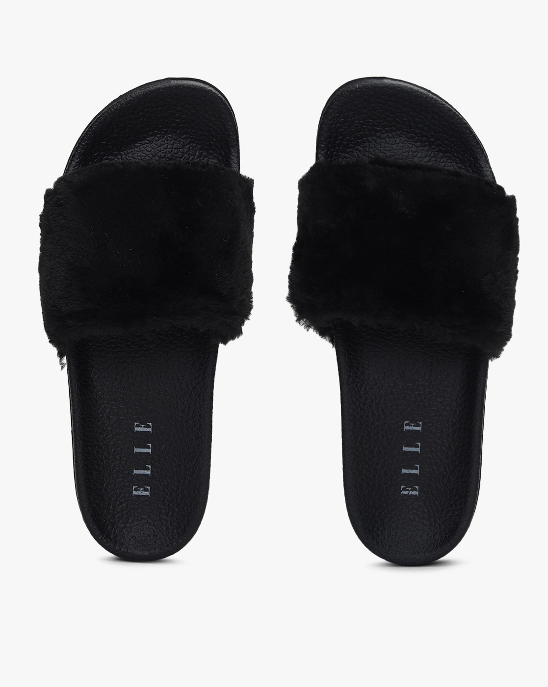 Buy Black Flip Flop Slippers for Women by ELLE Online Ajio