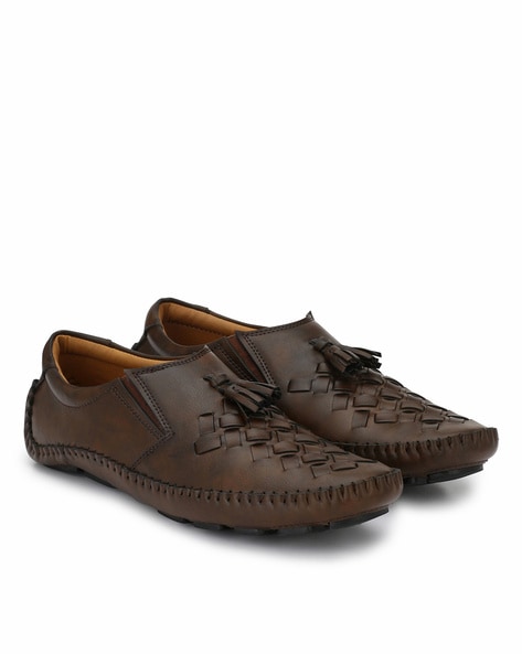 Loafers with Braided Detail