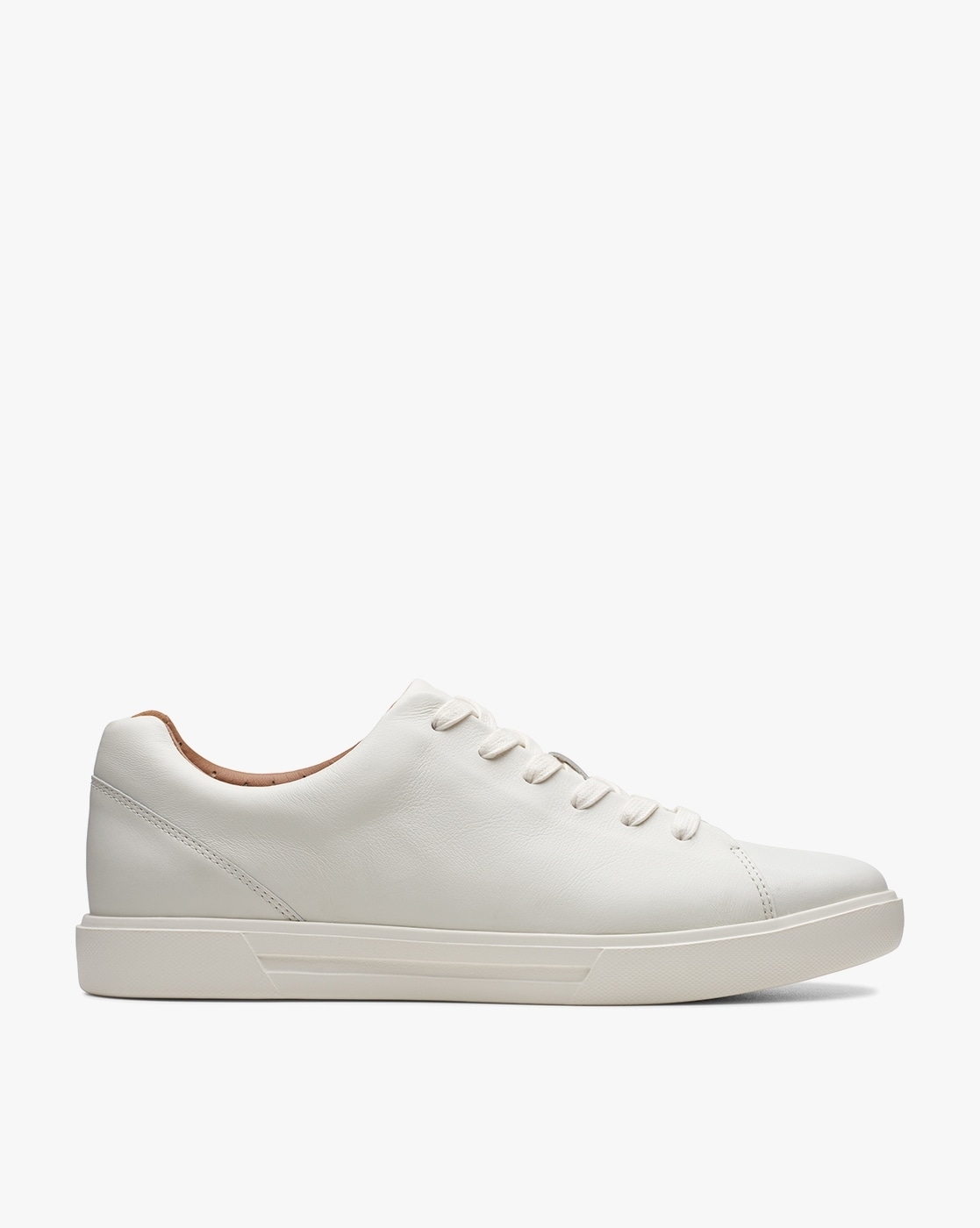 Clarks white leather on sale shoes