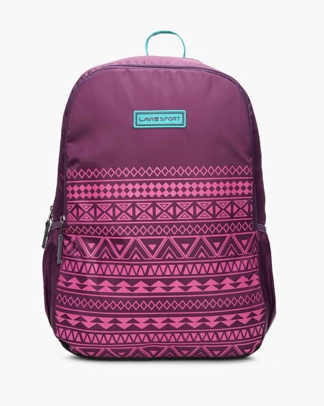 Lavie purple backpack hotsell