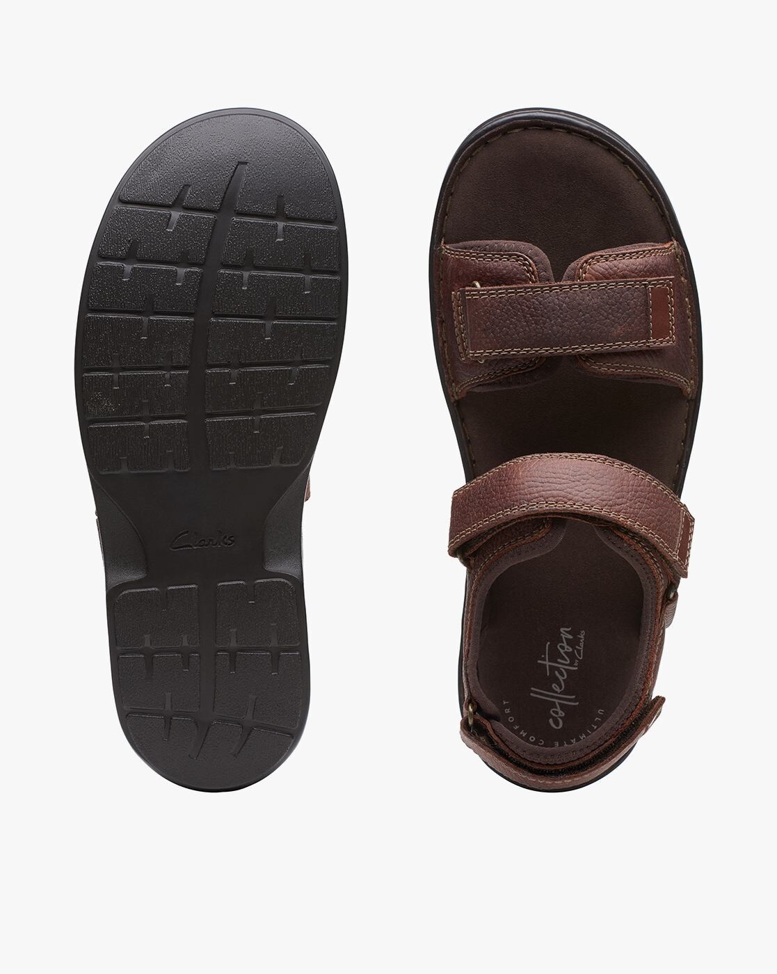 Mens Nature Vibe Tan Leather | Clarks Sandals ⋆ Mimosorum