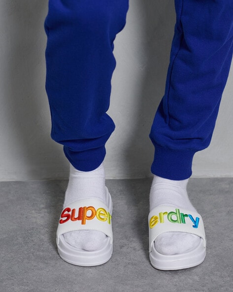 Superdry Rainbow Fatform Slides