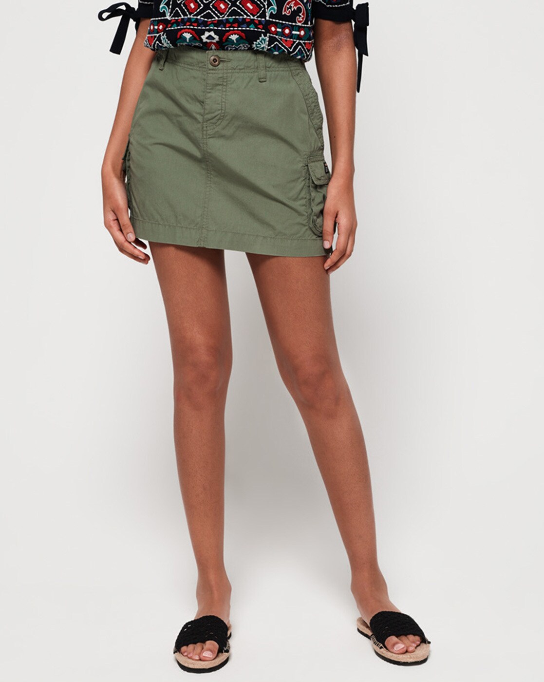 superdry cargo skirt