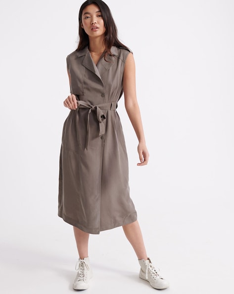 Buy Beige Dresses for Women by SUPERDRY Online | Ajio.com