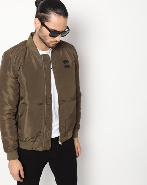 Buy Green & Gold Jackets & Coats for Men by SUPERDRY Online | Ajio.com