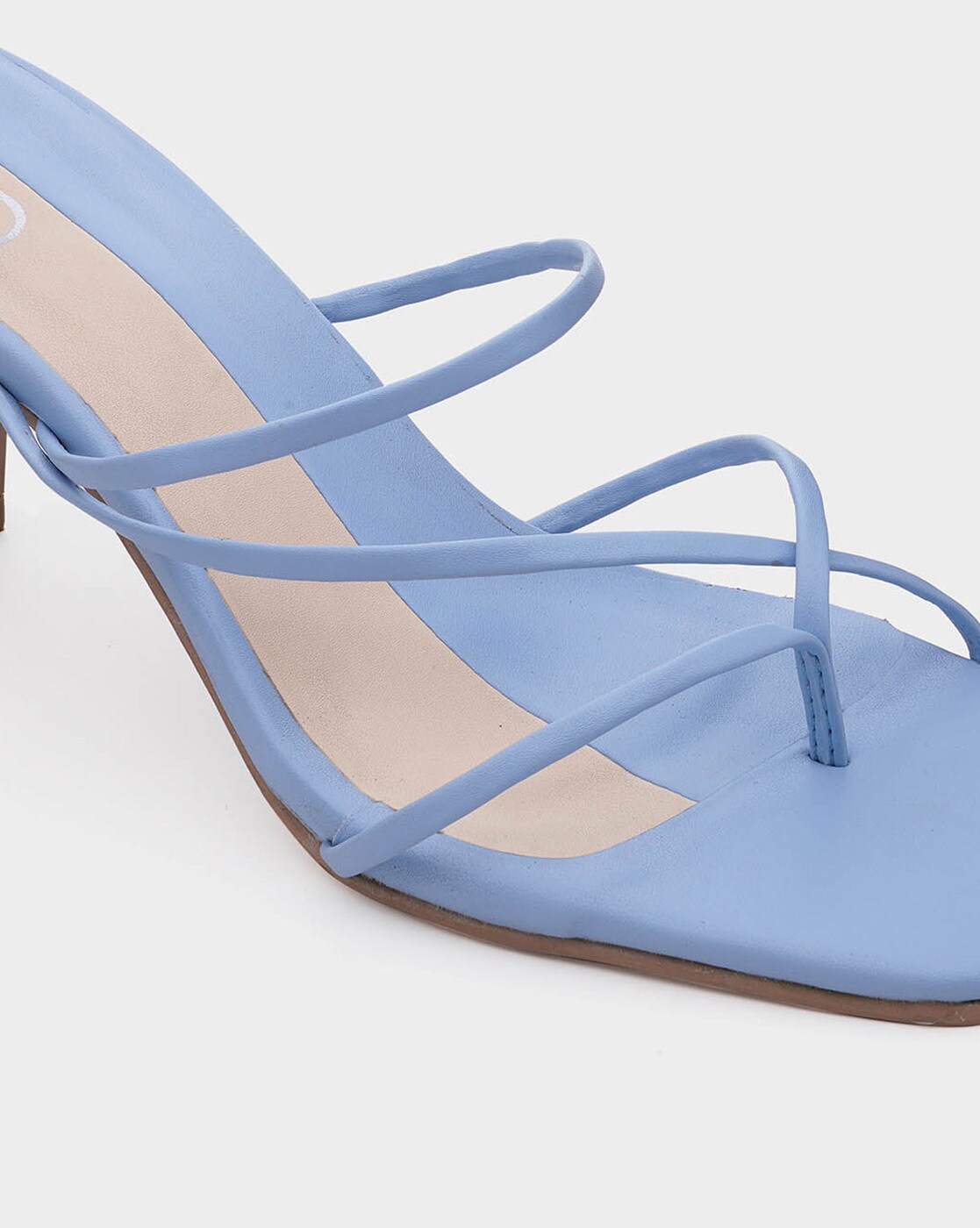 Blue 2025 strappy sandals