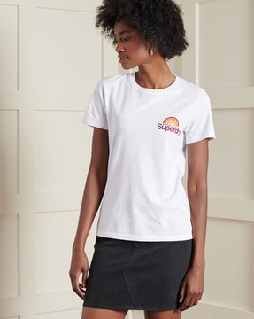Buy White Tshirts for Women by SUPERDRY Online |