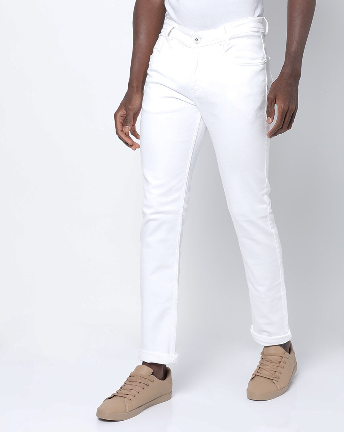 mufti white jeans