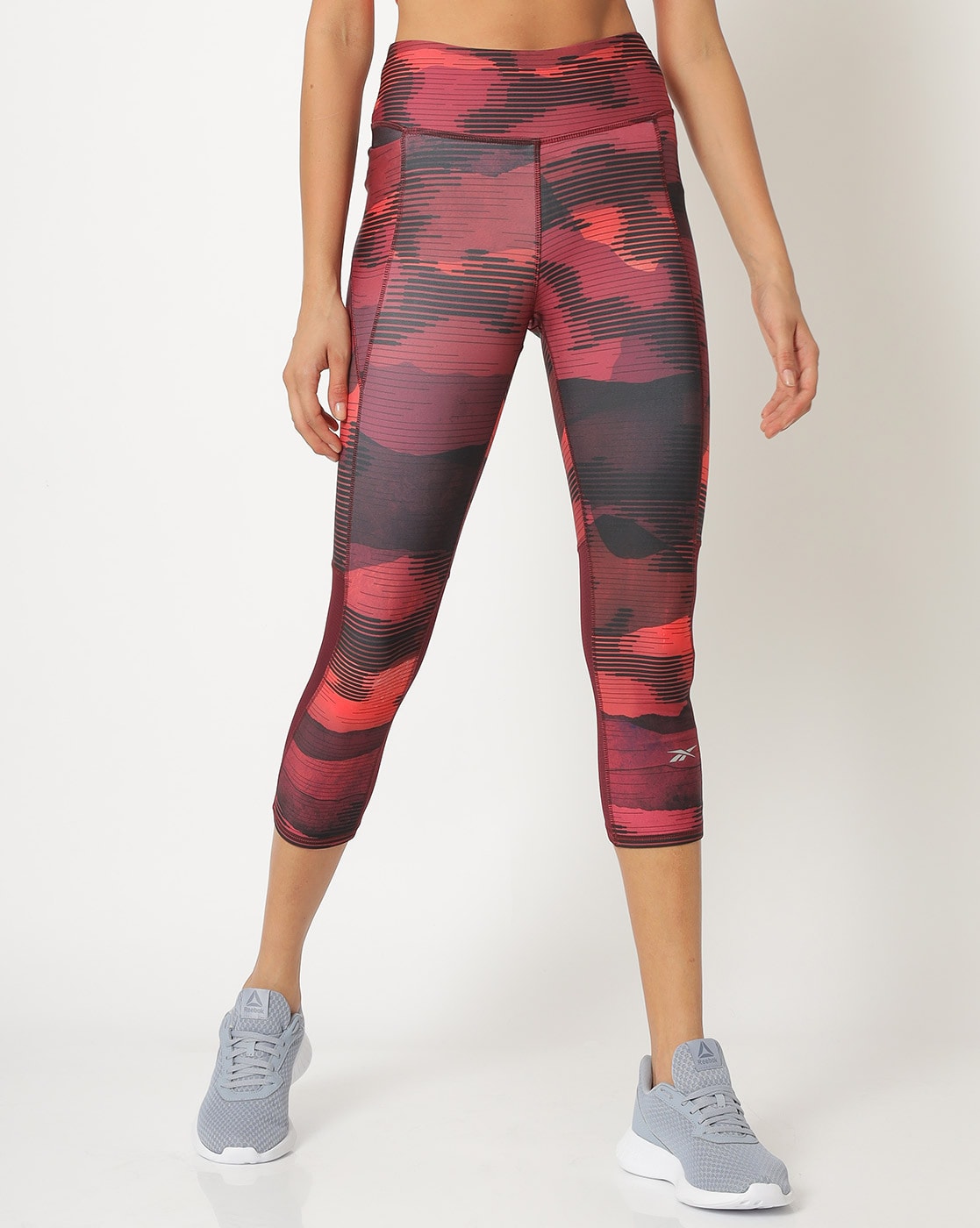 Buy Maroon Leggings for Women by Reebok Online