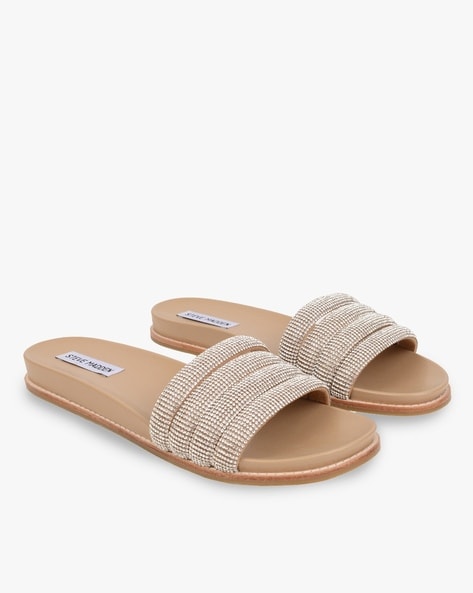 Womens embellished online sliders