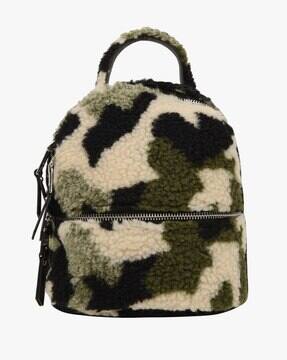 steve madden fur backpack