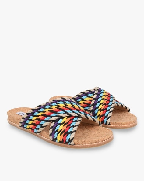 Steve madden 2024 criss cross slippers