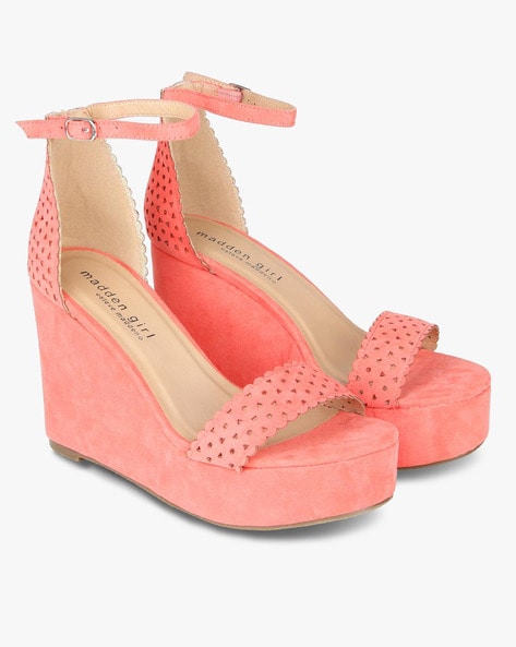 Buy Pink Heeled Sandals for Women by STEVE MADDEN Online Ajio