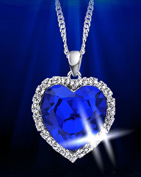 Buy Blue Necklaces & Pendants for Women by SUKKHI Online 