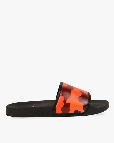 Buy Orange Flip Flop Slippers for Men by STEVE MADDEN Online