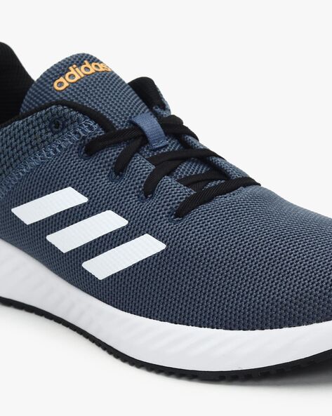 Adidas textured lace-up running shoes sale