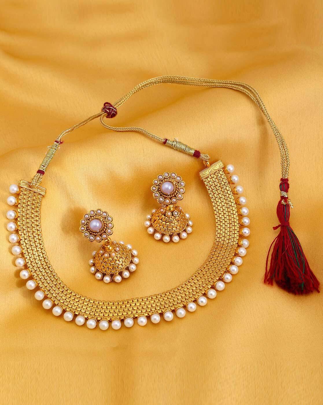 Buy Gold FashionJewellerySets for Women 
