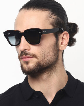 Buy Grey Sunglasses for Men by Ray Ban Online 