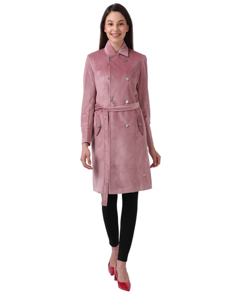 discount 76% WOMEN FASHION Coats Combined Belman Long coat Brown 42                  EU 