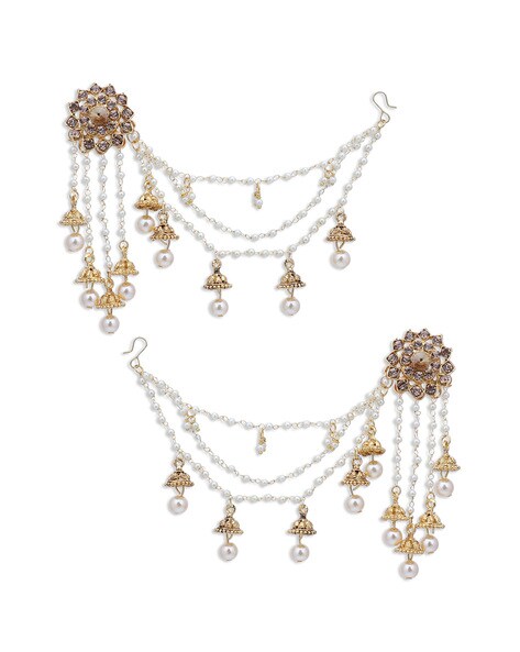 Buy Gold Earrings for Women by SUKKHI Online 