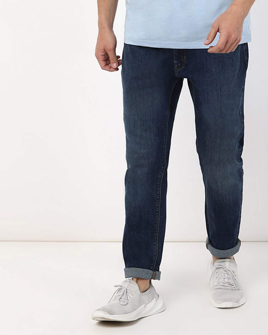 Buy Indigo Jeans for Men by Marks \u0026 Spencer Online | Ajio.com