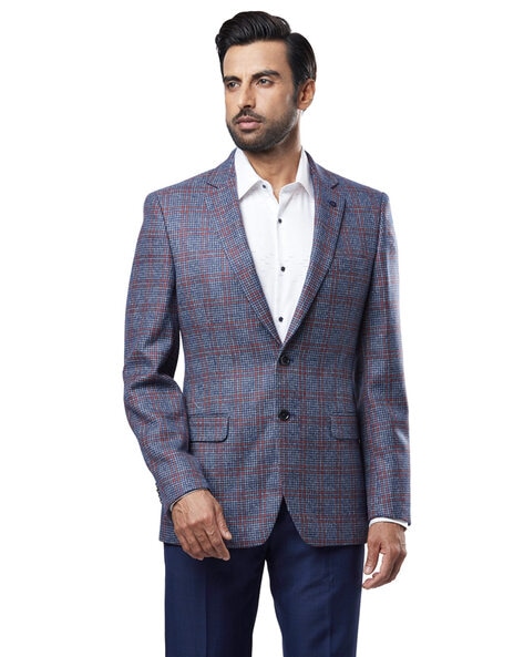 raymond blazer check