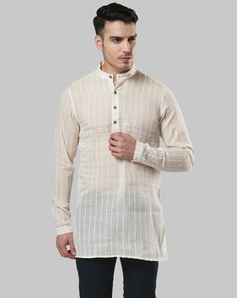 Striped Long Kurta