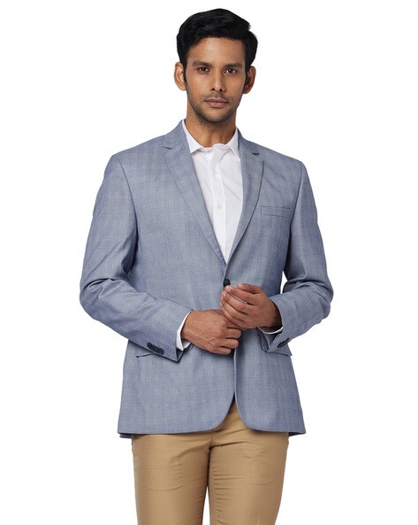 no lapel blazer