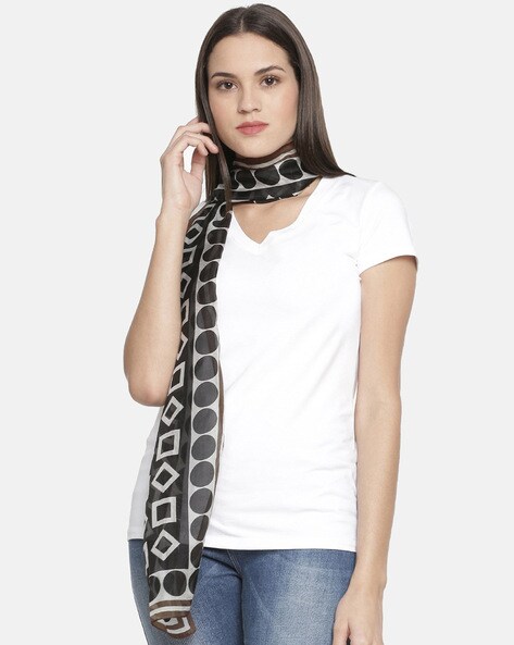 Geometric Print Scarf Price in India