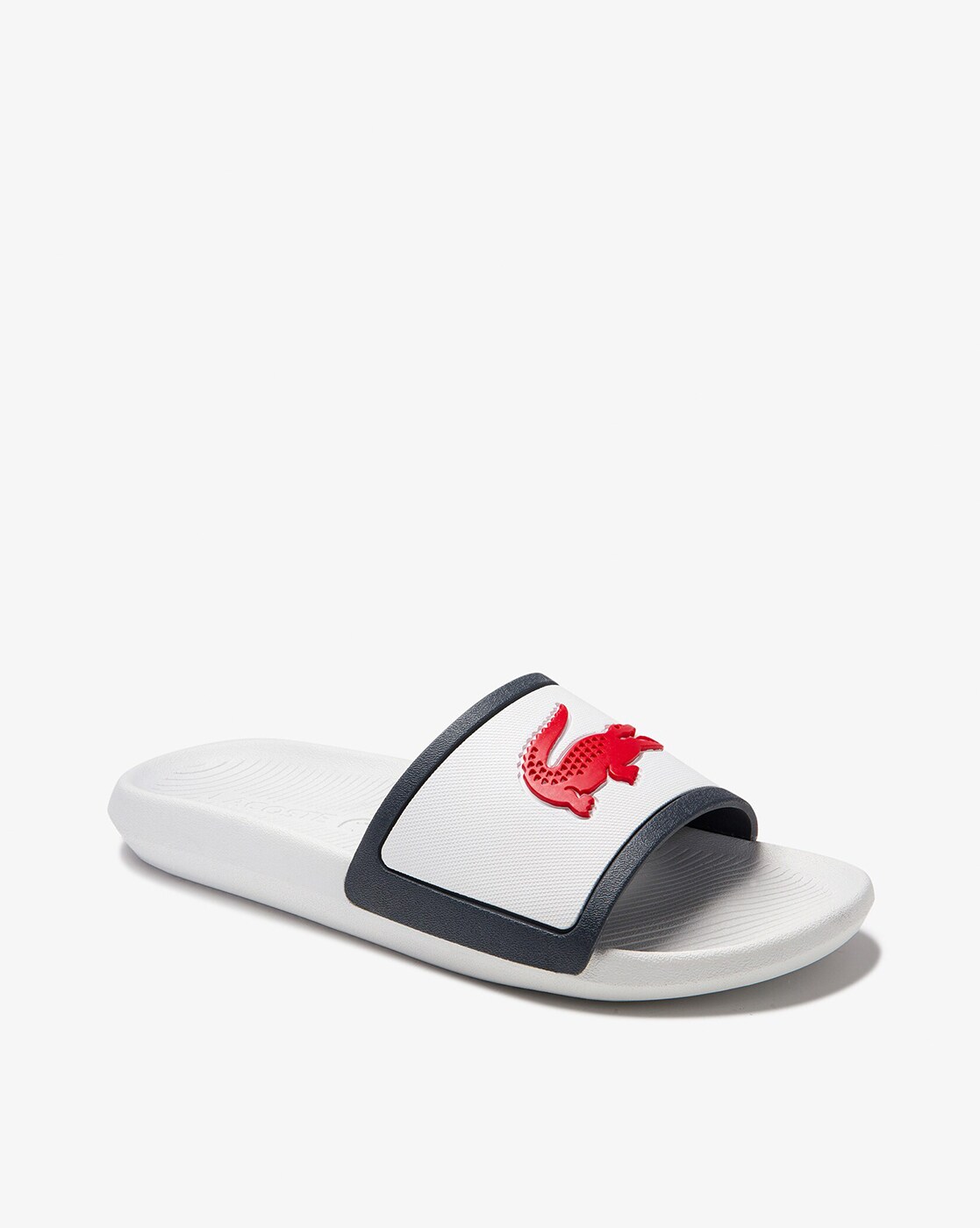 Lacoste discount slide sandals