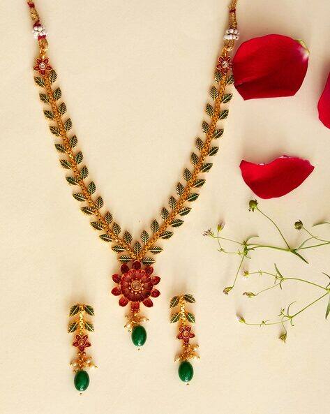 Buy Gold Plated FashionJewellerySets 